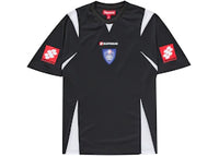 Crest Soccer Jersey Black