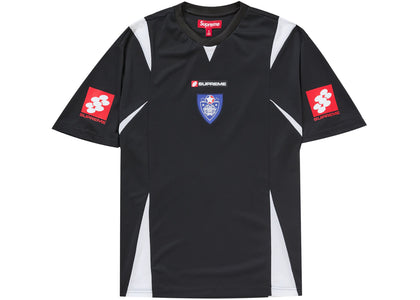 Crest Soccer Jersey Black - apparel view 2