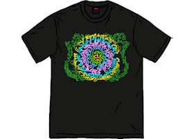 Supreme Crest Tee Black - authentic Supreme product