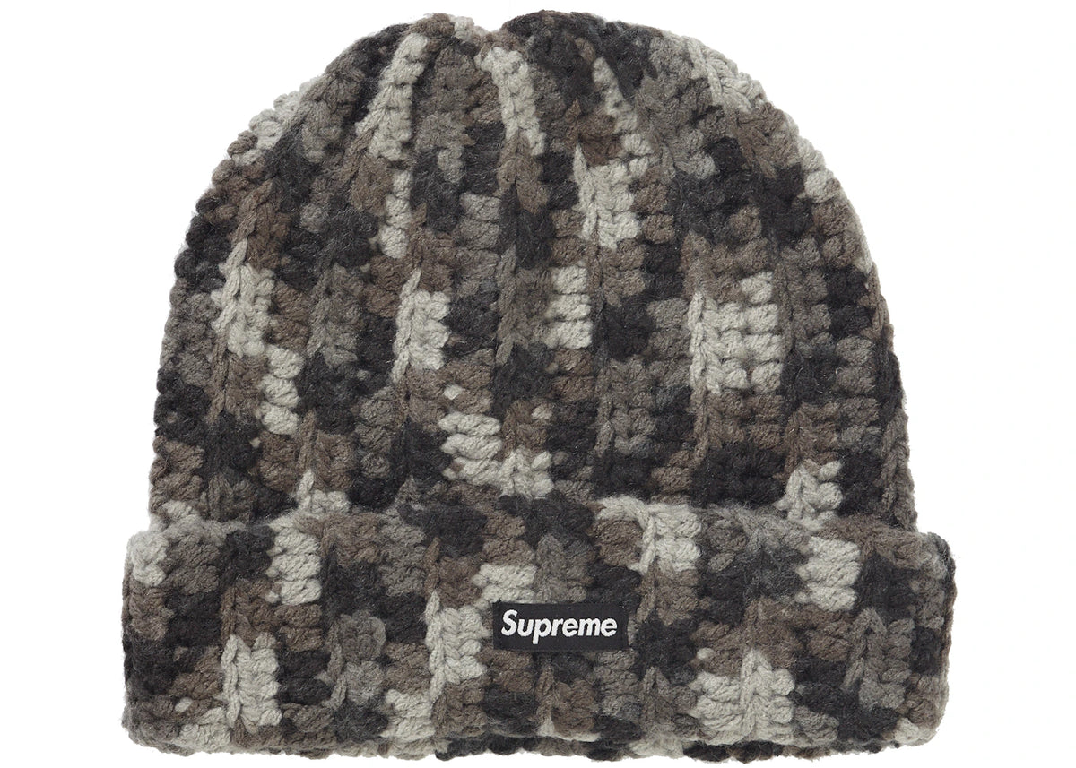 Supreme Crochet Beanie Black - vue 360