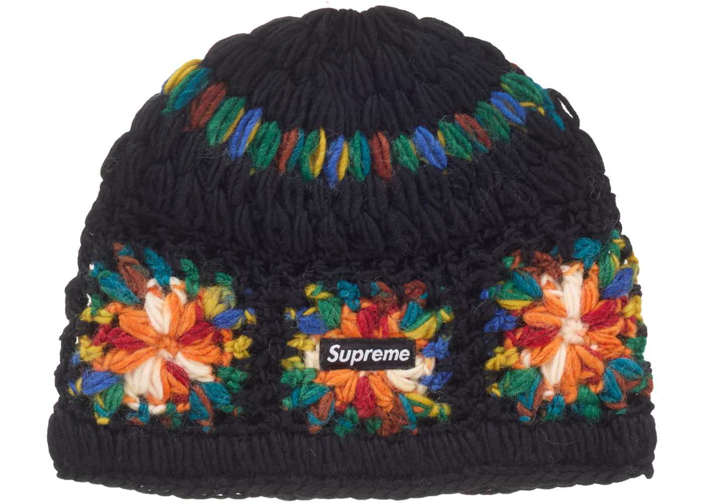 Supreme Crochet Beanie (SS25) Black - vue secondaire A