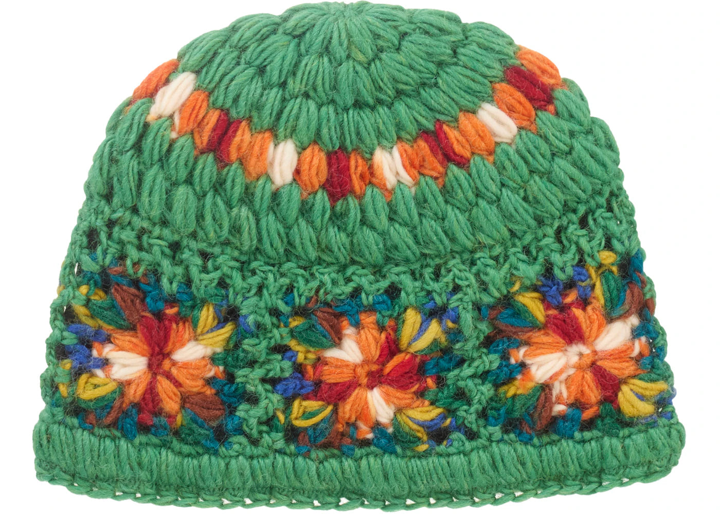 Supreme Crochet Beanie (SS25) Green - vue secondaire B