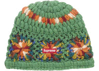 Supreme Crochet Beanie (SS25) Green
