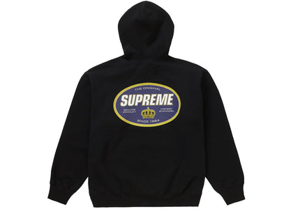 Supreme Crown Hooded Sweatshirt Black - apparel view 2