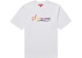 Supreme Cursive S/S Top White