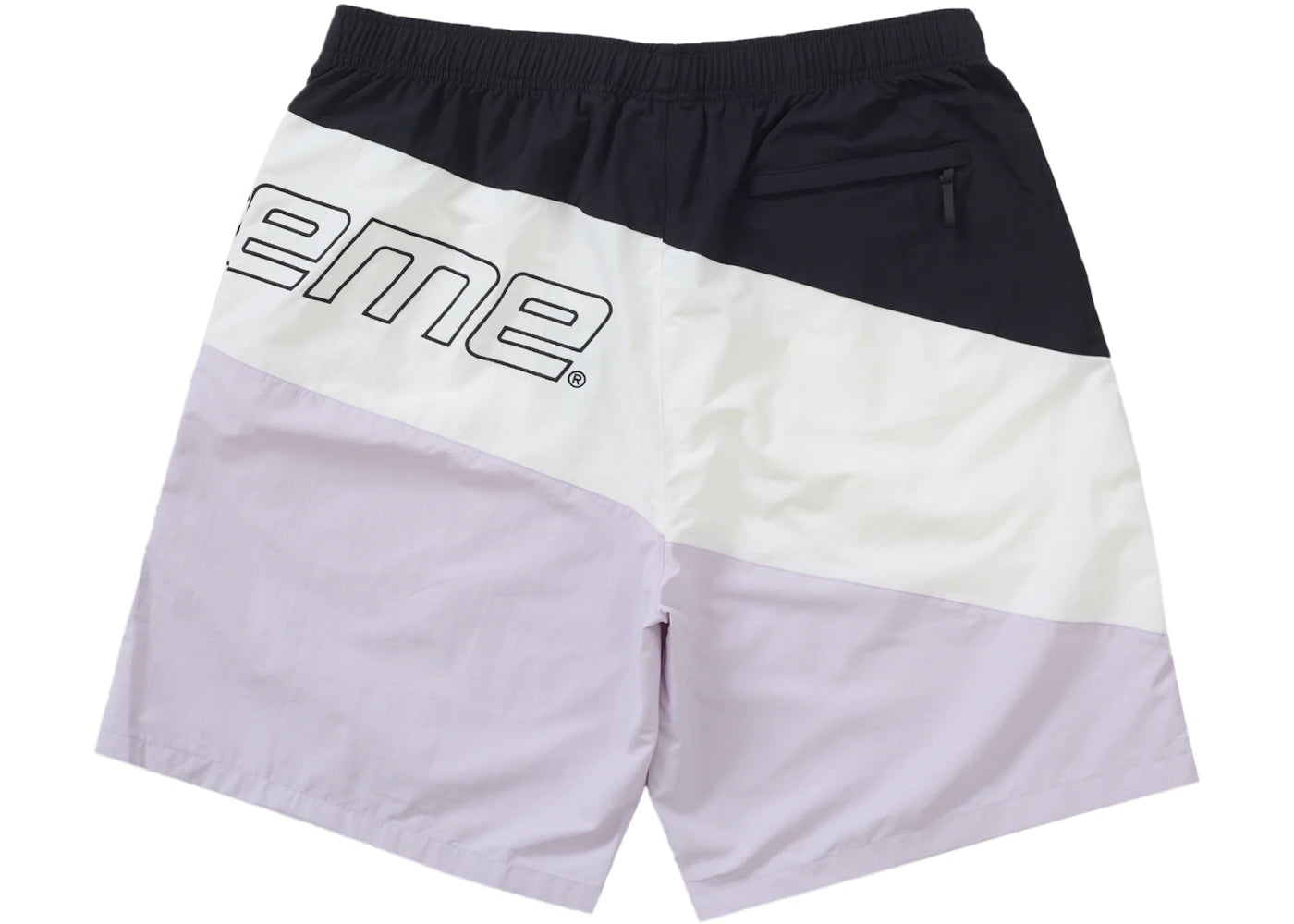 Supreme Curve Nylon Short Light Purple - vue secondaire B