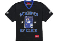 Supreme DJ Screw Football Jersey Black