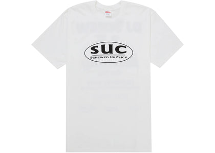 Supreme DJ Screw SUC Tee White - authentic Supreme product