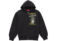 Supreme DSNY Zip Up Hooded Sweatshirt Black