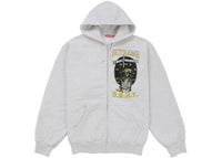 Supreme DSNY Zip Up Hooded Sweatshirt Heather Grey