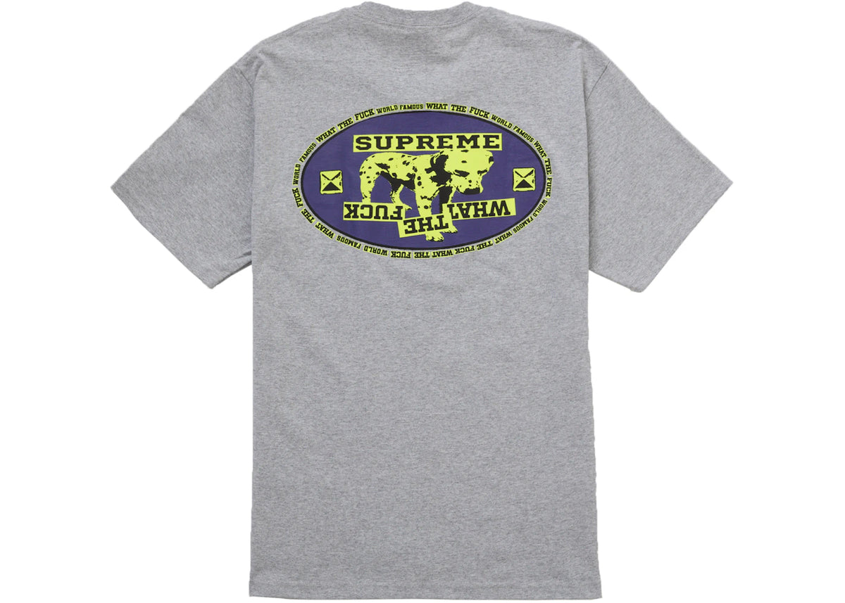 Supreme Dalmatian Tee Heather Grey - vue 360