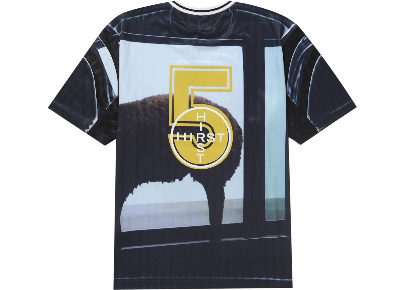 Supreme Damien Hirst Soccer Jersey Black - vue secondaire A