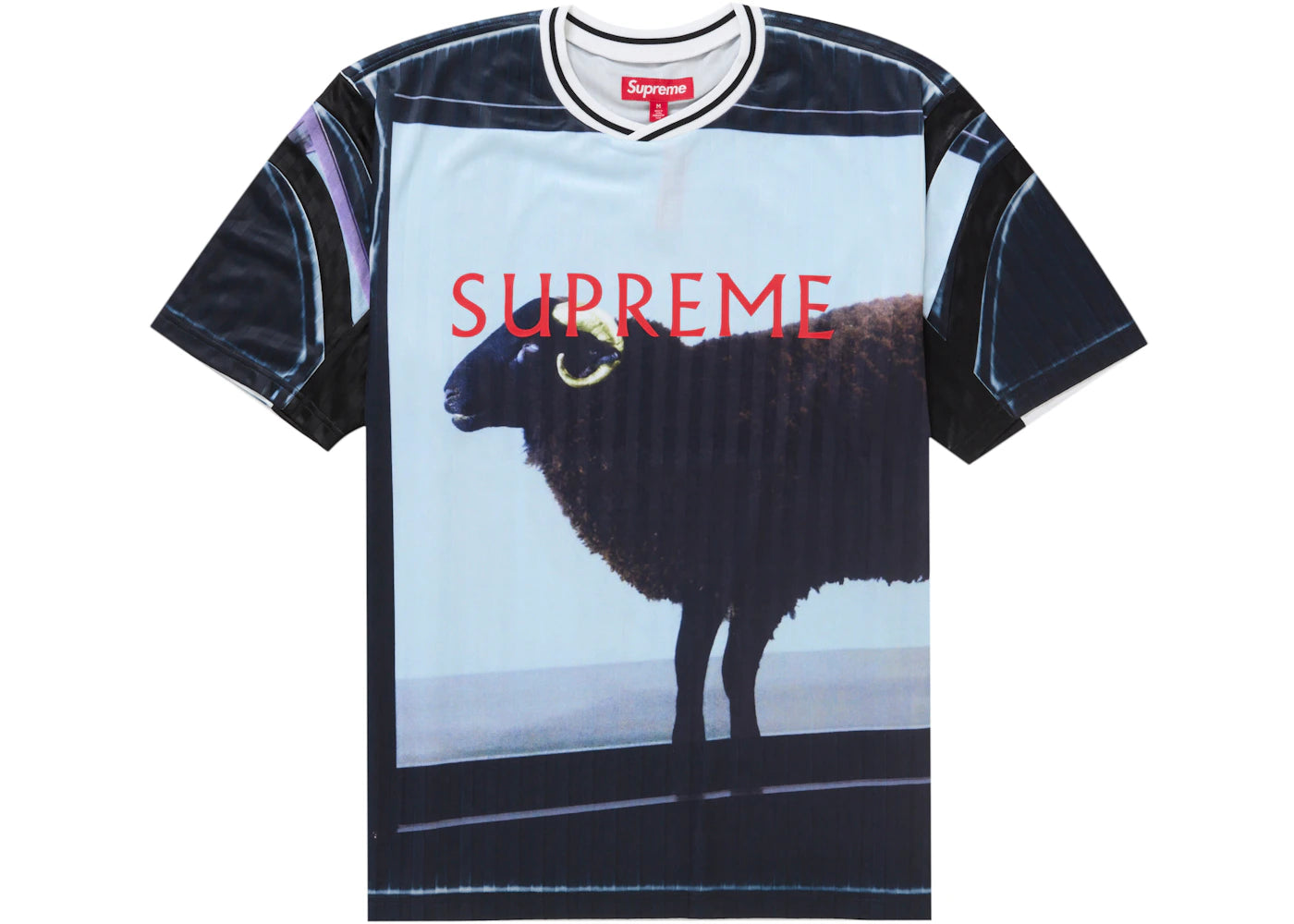 Supreme Damien Hirst Soccer Jersey Black - vue 360