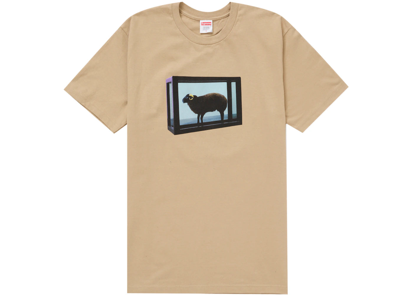Supreme Damien Hirst Tee Khaki - vue secondaire A