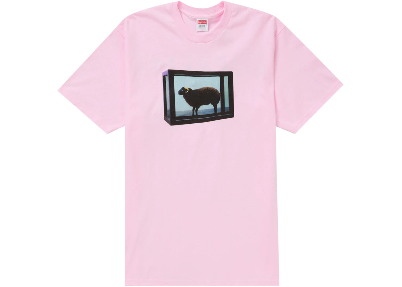 Supreme Damien Hirst Tee Light Pink - vue 360