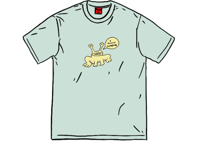 Supreme Daniel Johnston Frog Tee Light Teal