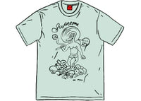 Supreme Daniel Johnston Kill Em All Tee Light Teal