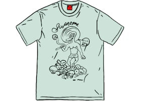 Supreme Daniel Johnston Kill Em All Tee Light Teal