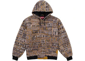 Supreme Dash Snow Hooded Work Jacket Multicolor