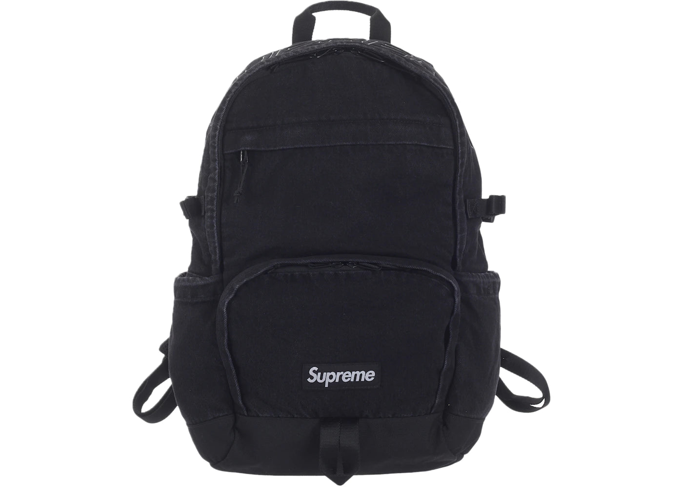 Supreme Denim Backpack Black - vue secondaire A