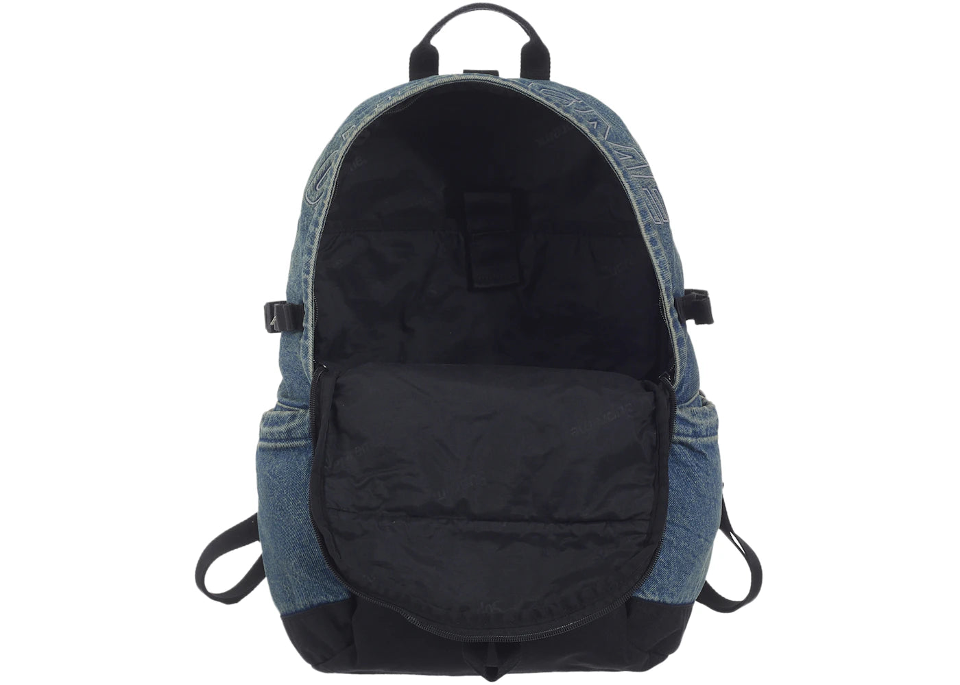 Supreme Denim Backpack Washed Indigo - vue secondaire B