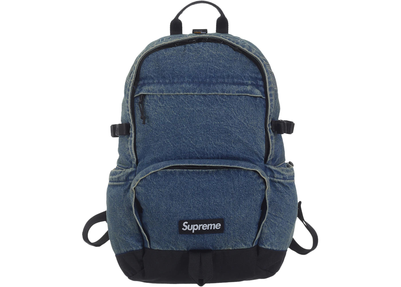 Supreme Denim Backpack Washed Indigo - vue secondaire A