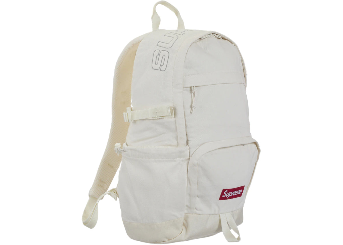 Supreme Denim Backpack White - vue secondaire B