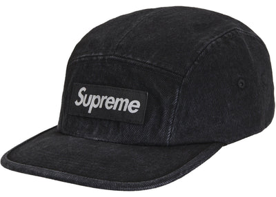 Supreme Denim Camp Cap (FW24) Black