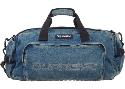 Supreme Denim Duffle Bag Washed Indigo - product view 2