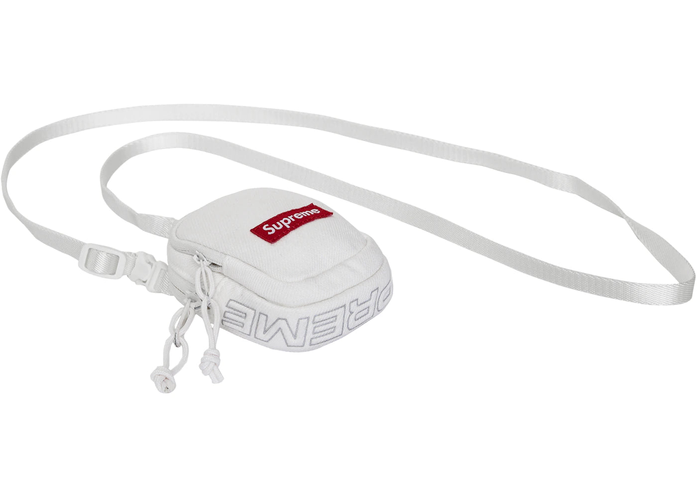 Supreme Denim Mini Utility Bag White - vue secondaire A