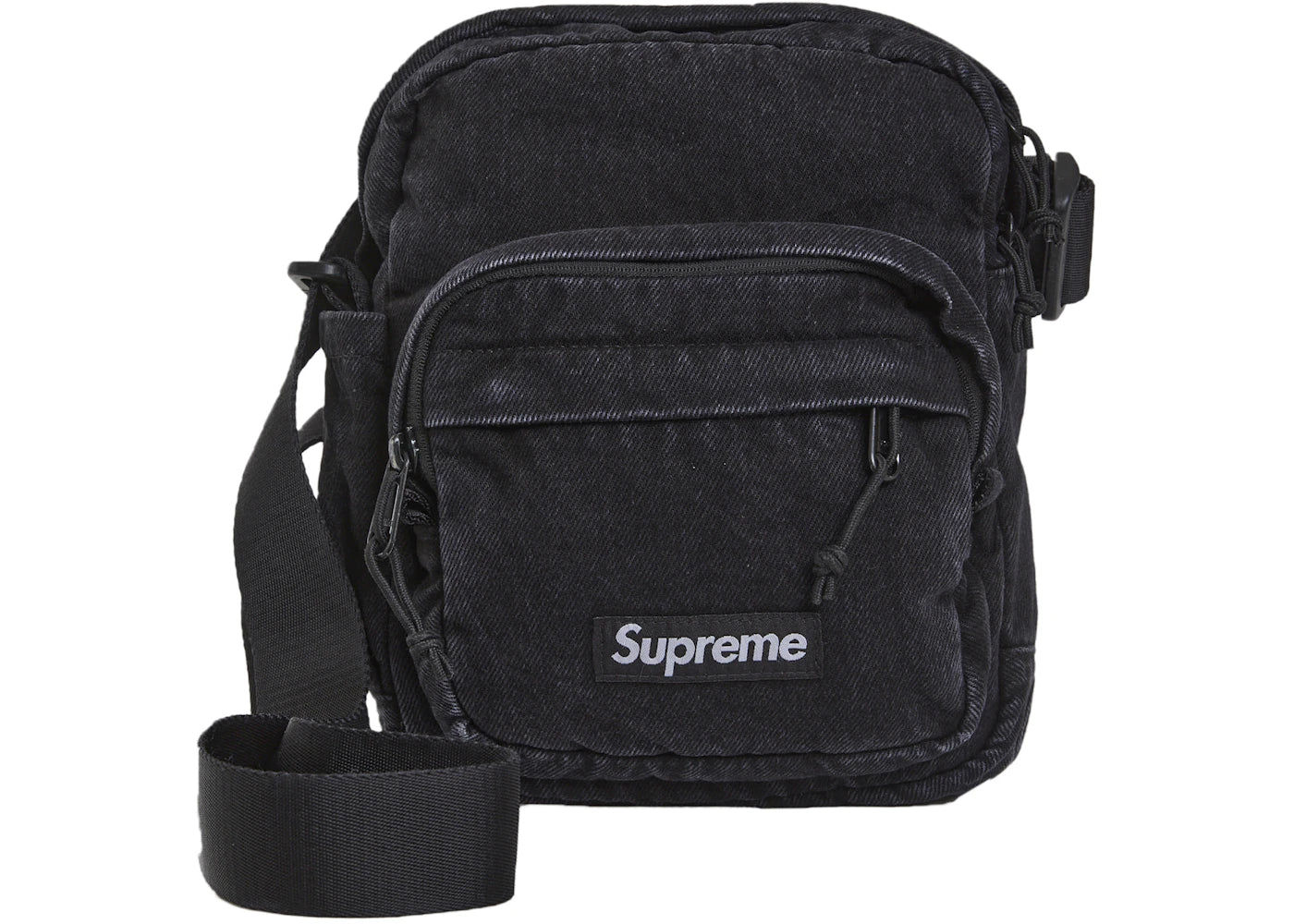 Supreme Denim Shoulder Bag Black - vue secondaire A