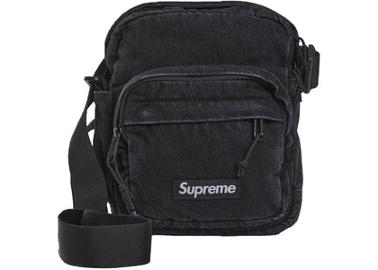 Supreme Denim Shoulder Bag Black - product view 2