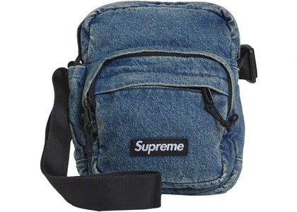 Supreme Denim Shoulder Bag Washed Indigo - product view 2