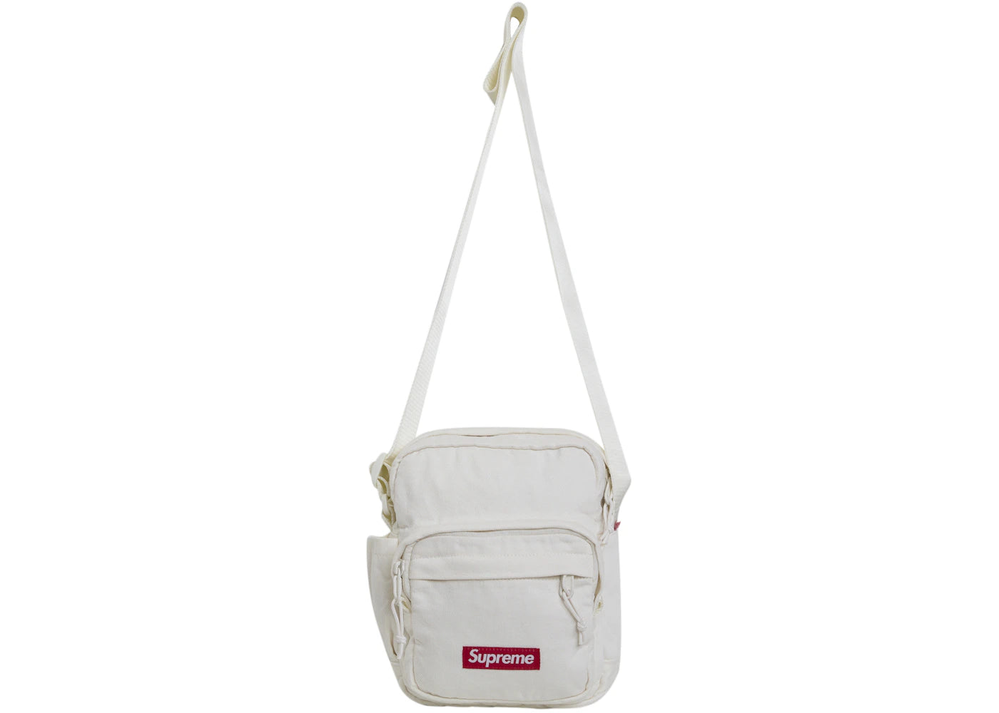 Supreme Denim Shoulder Bag White - vue secondaire B