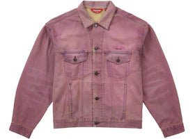Supreme Denim Trucker Jacket (SS26) Overdyed Purple