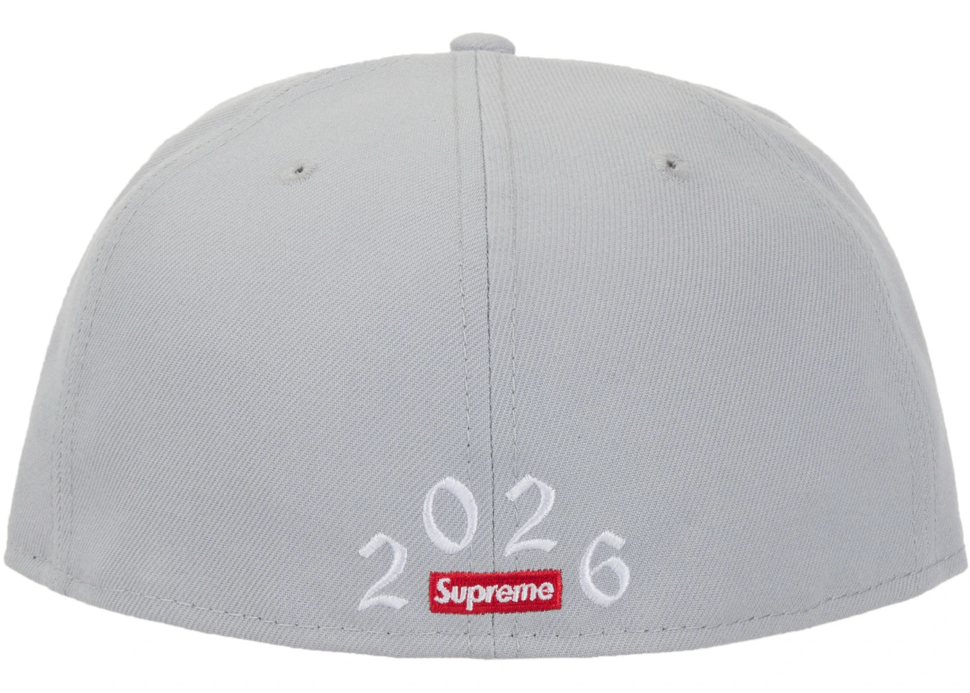 Supreme Devil S Logo New Era 59Fifty Cap (SS26) Grey - vue secondaire B