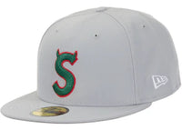 Supreme Devil S Logo New Era 59Fifty Cap (SS26) Grey