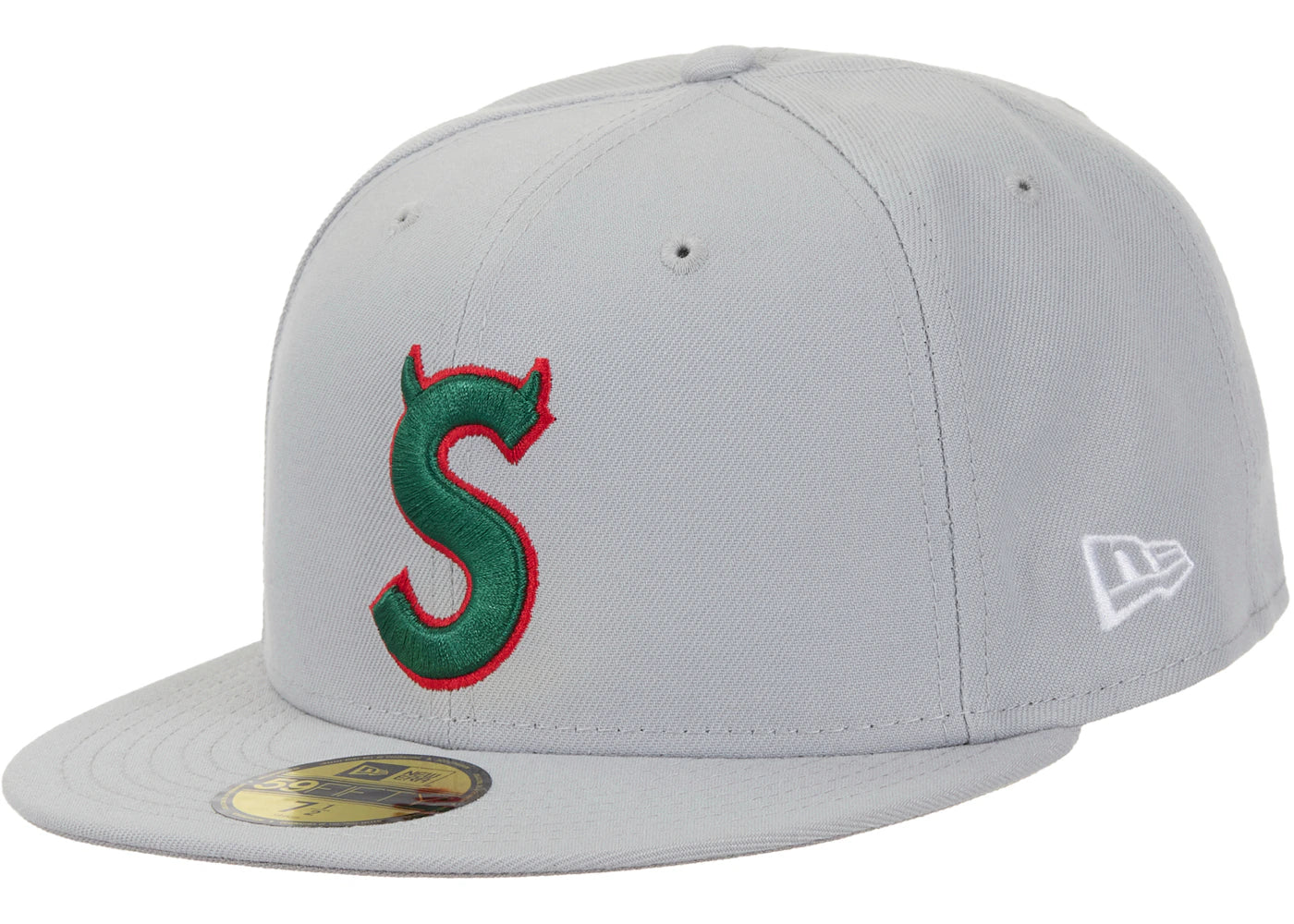 Supreme Devil S Logo New Era 59Fifty Cap (SS26) Grey - vue secondaire A