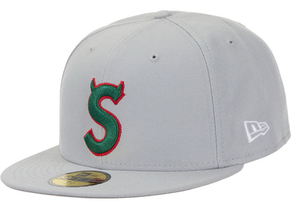 Supreme Devil S Logo New Era 59Fifty Cap (SS26) Grey - product view 2