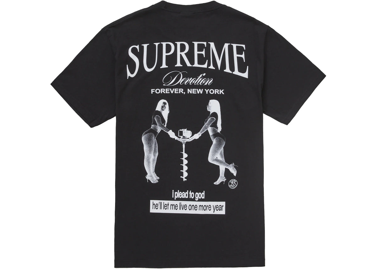 Supreme Devotion Tee Black - vue 360