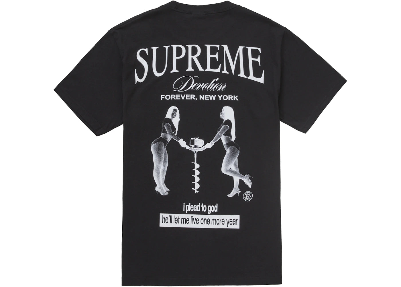 Supreme Devotion T-Shirt Schwarz - vue 360