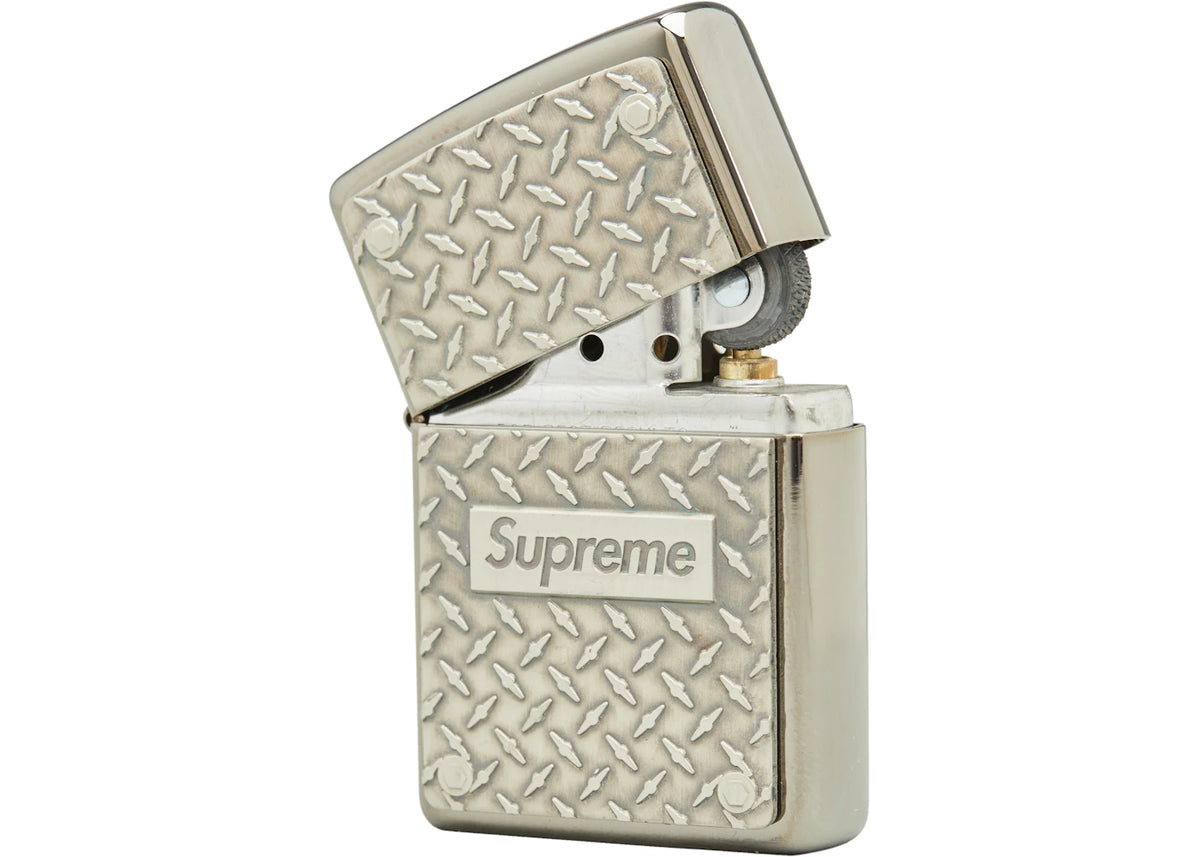 Supreme Diamond Plate Zippo Metal - vue secondaire B