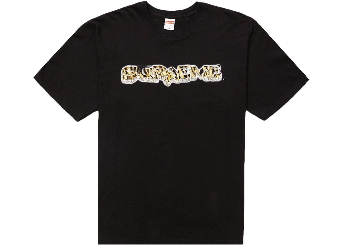 Supreme Diamond Tee Black - vue secondaire A