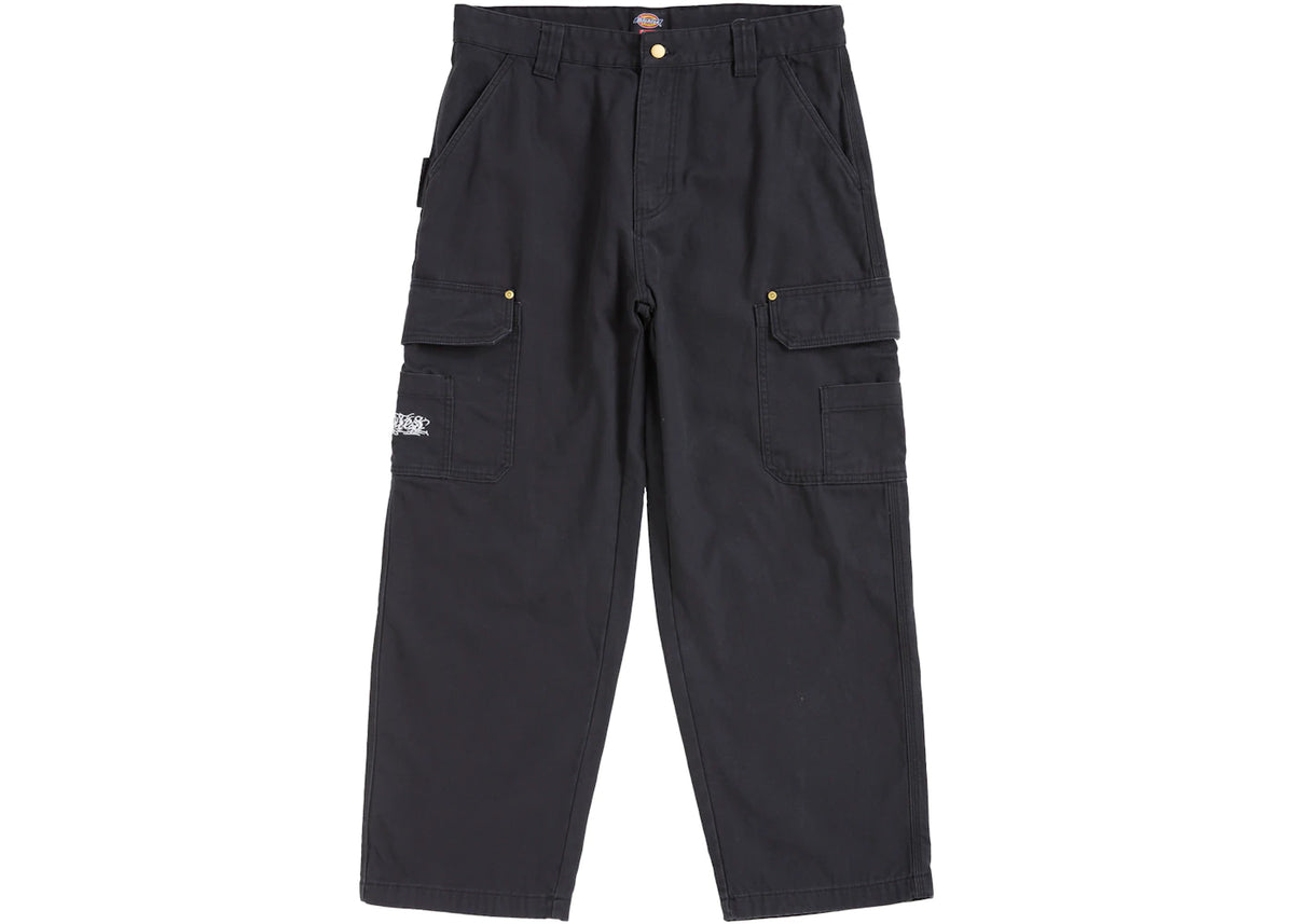 Supreme Dickies Flannel Lined Cargo Pant Black - vue secondaire B
