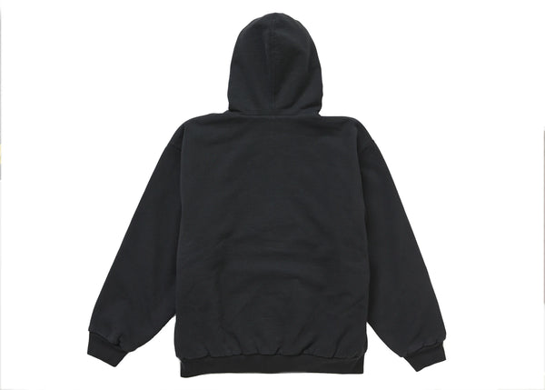 Supreme Dickies Quilted Lined Zip Up Hooded Sweatshirt Black