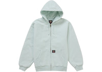 Supreme Dickies Quilted Lined Zip Up Hooded Sweatshirt (FW25) Light Blue