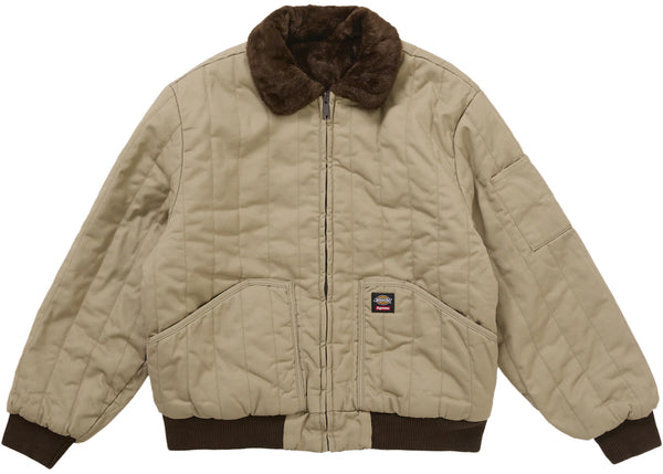 Supreme Dickies Reversible Quilted Faux Fur Work Jacket Brown sneakers - authentic Supreme shoes