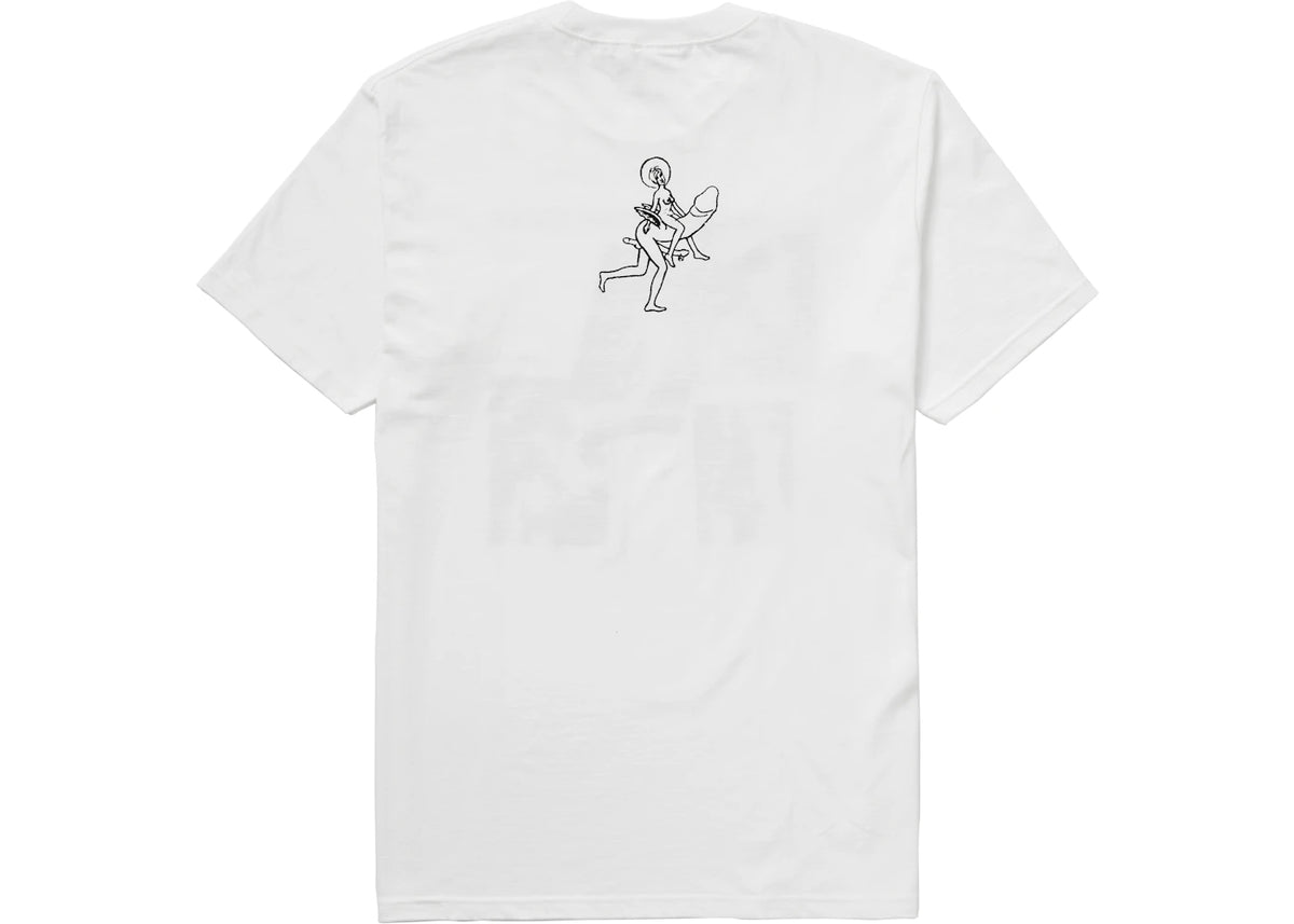 Supreme Supreme Dicks Tee White - vue secondaire A