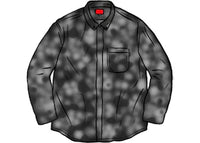 Supreme Digi Floral Corduroy Shirt Black