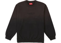 Supreme Dipped Crewneck Black